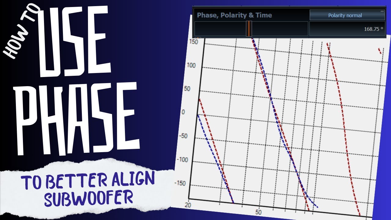 How to use phase to better align subwoofer YouTube
