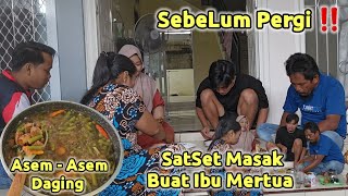 SebeLum KeRumah Emak ‼️ SatSet Masak Buat Mertua image