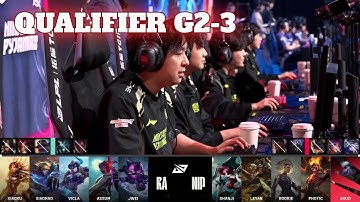 NIP vs RA - Game 3 | Qualification for S14 LPL Summer Playoffs 2024 | Ninjas in Pyjamas vs Rare Atom