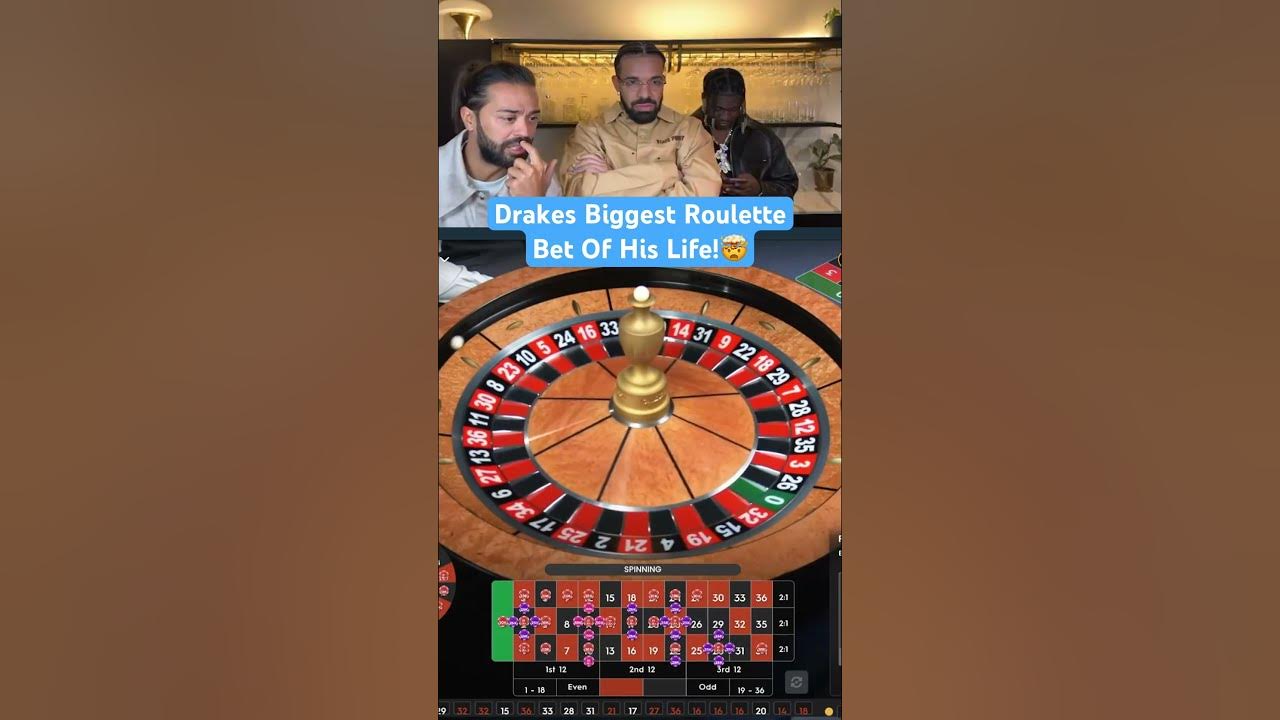 Drakes Biggest Roulette Bet Of His Life! #drake #roulette #casino #maxwin #highroller #bigwin Drakes Biggest Roulette Bet Of His Life! #drake #roulette #casino #maxwin #highroller #bigwin