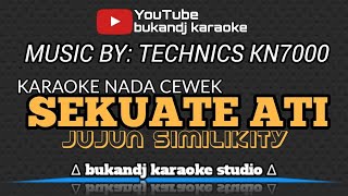 Download Lagu SEKUATE ATI KARAOKE - JUJUN SIMILIKITY | TARLING LIRIK TANPA VOKAL 2024 MP3