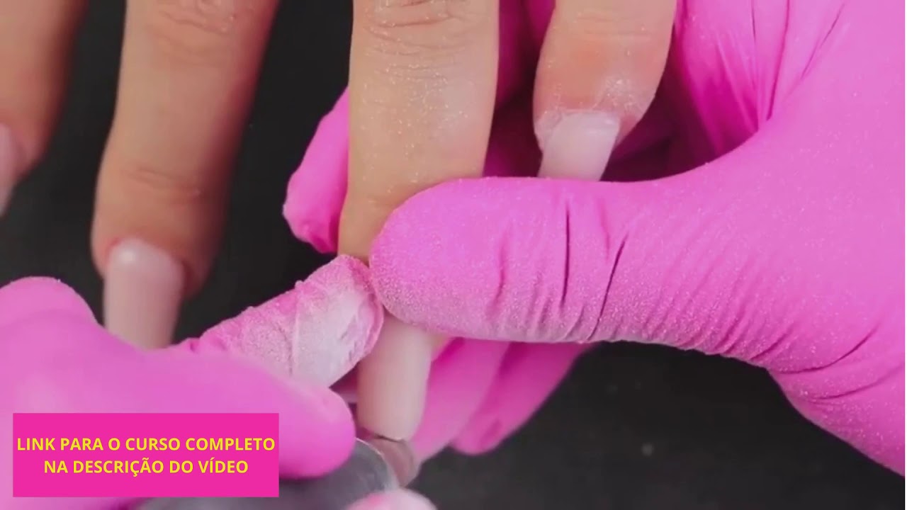 CURSO ALONGAMENTO DE UNHAS - FIBRA DE VIDRO (aula grátis)