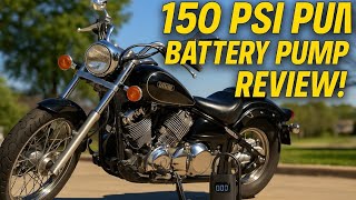 EAFC LB-006 Portable Tire Inflator Review | 150 PSI for Car, Motorcycle, Bike!