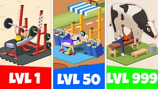 Getting RICH in Idle Gym Tycoon?!