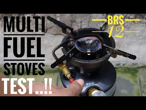 test menyalakan kompor bensin premium brs 12 multifuel stove 