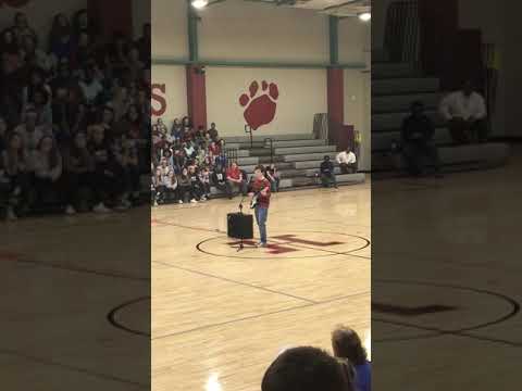 Tristin Vinson - Polly (nirvana cover) | Handley Middle School talent show