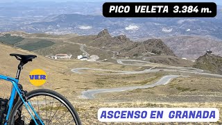 Ascenso a PICO VELETA | CICLOTURISMO EN GRANADA | VIVIDORES EN RUTA