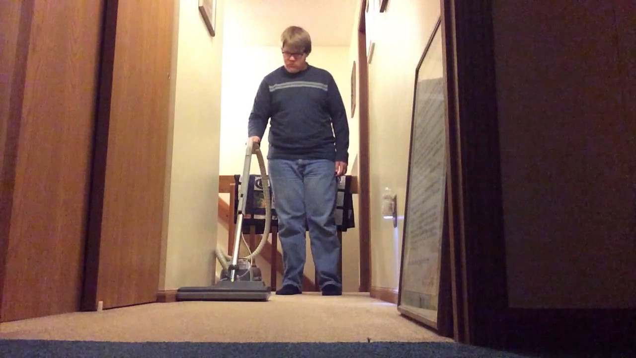 Electrolux Silverado Vacuums the Upstairs Hallway YouTube