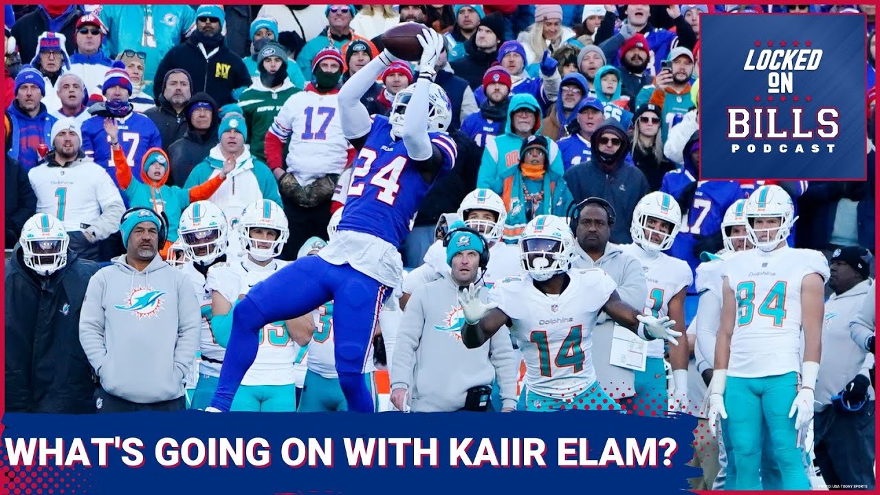 What's going on with Buffalo Bills CB Kaiir Elam & what contingencies exist  for any OL concerns? 