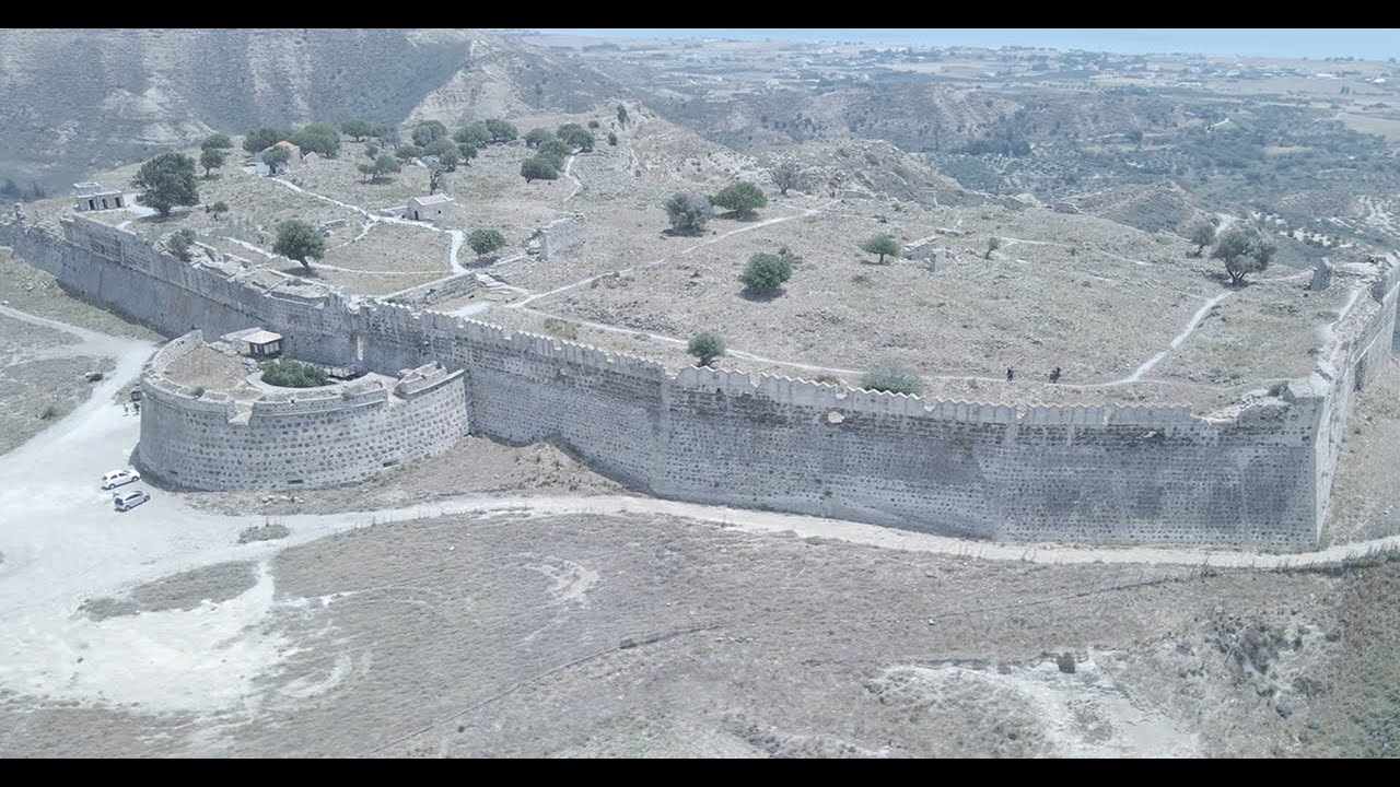 Antimachia Castle, Kos, Greece Drone 4K