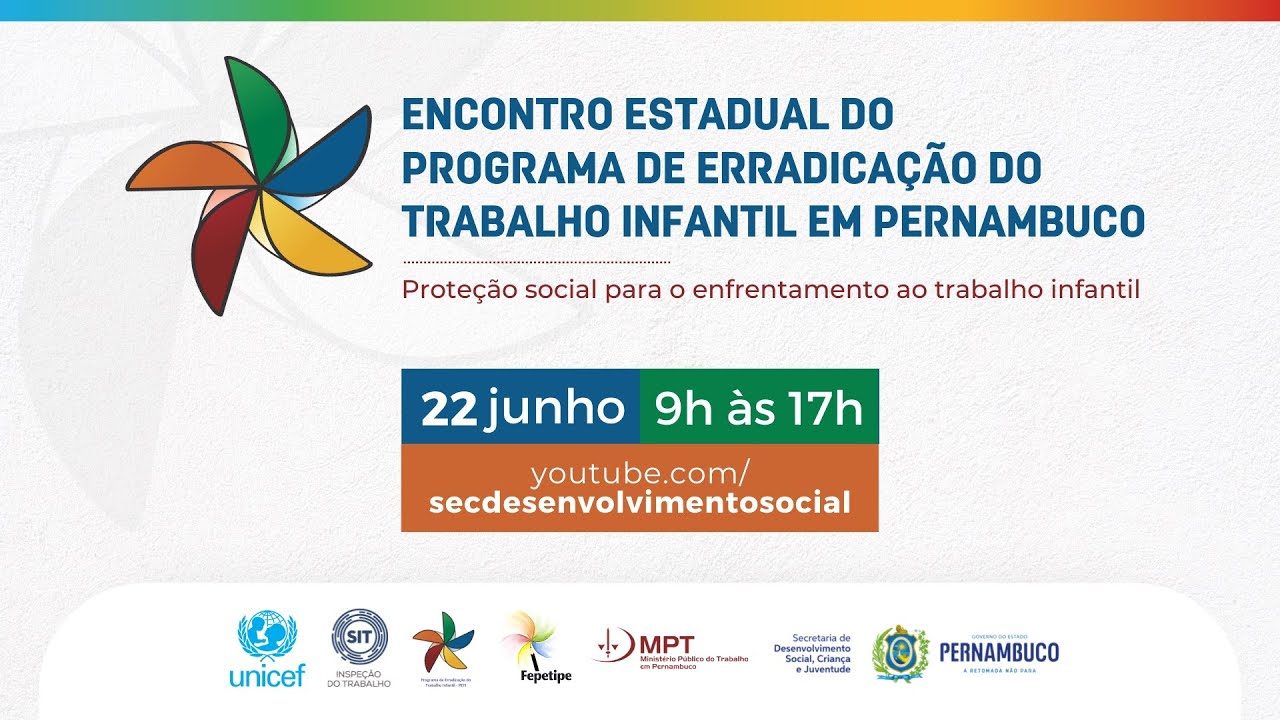 Semana Pedagógica: Erradicação do Trabalho Infantil