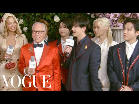 Stray Kids Make Their Met Gala Debut With Tommy Hilfiger | Met Gala 2024 | Vogue