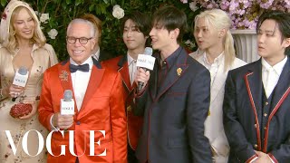 Stray Kids Make Their Met Gala Debut With Tommy Hilfiger | Met Gala 2024 | Vogue