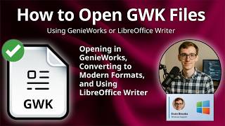 How to Open GWK Files (GenieWorks Document)