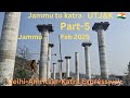 Delhi-Amritsar-Katra Expressway ll Jammu to Katra part-5,Tunnel to Domale,Jammu,UT Jammu Kashmir 🇮🇳