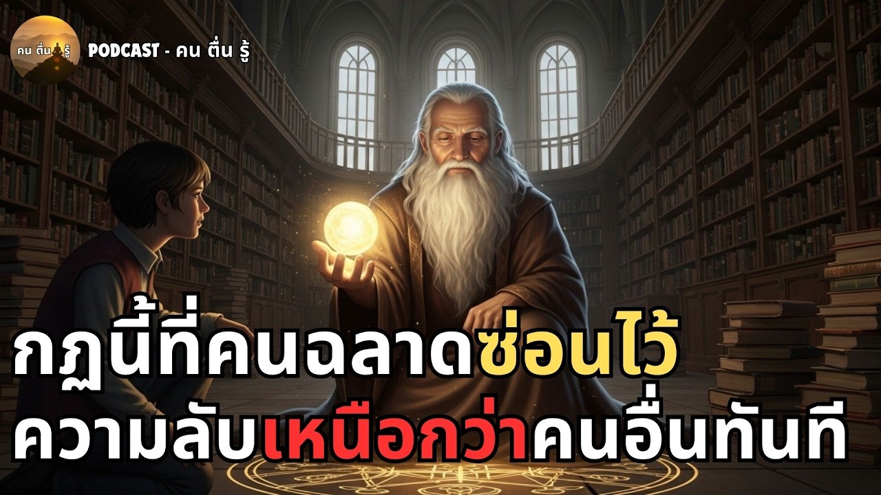 กฏนี้ที่คนฉลาดซ่อนไว้ ความลับเหนือกว่าคนอื่นทันที l คน ตื่น รู้