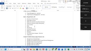 Oracle Fusion PPM Training | New Batch | 1st Session - PPM Introduction