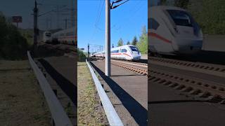 Highspeed-Begegnung 🚄 ICE 4 + ICE 3 Neo #highspeedtrain #livestreamvideo #ice