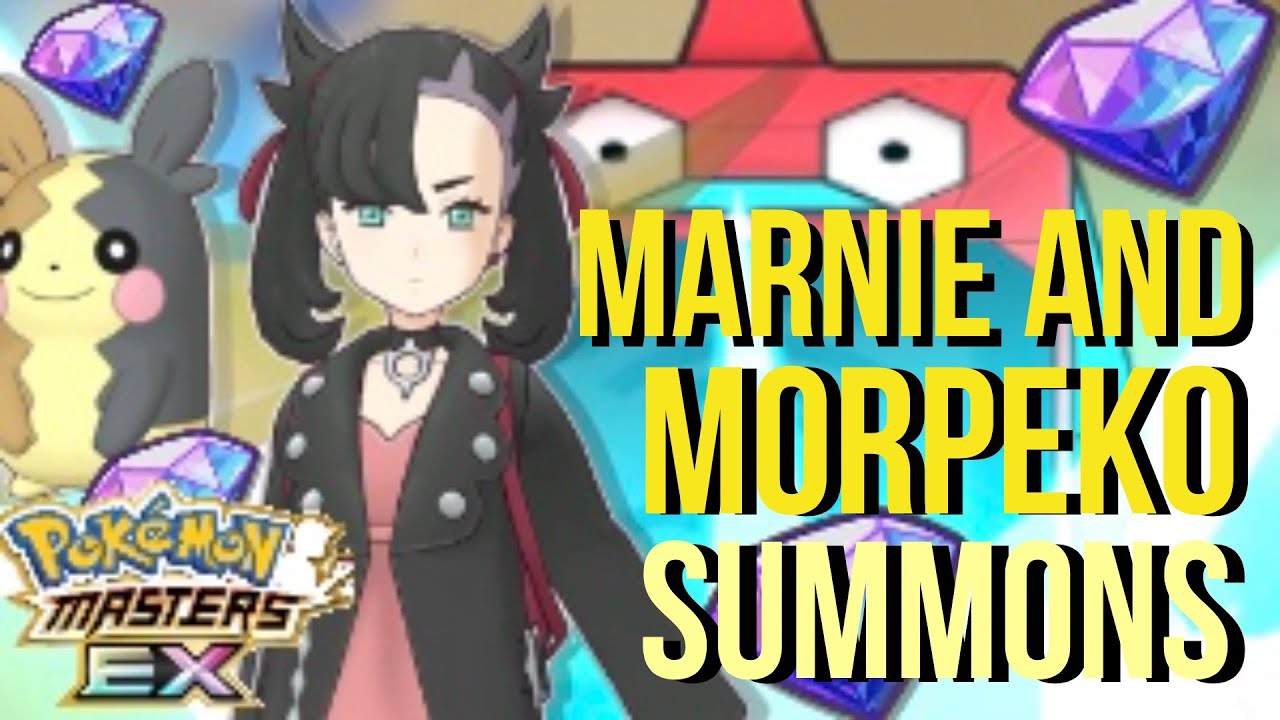 MARNIE and MORPEKO SUMMONS | Pokémon Masters EX