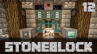 StoneBlock Modpack Supporter Server Ep. 12 Xnet Compressed Sieve Automation