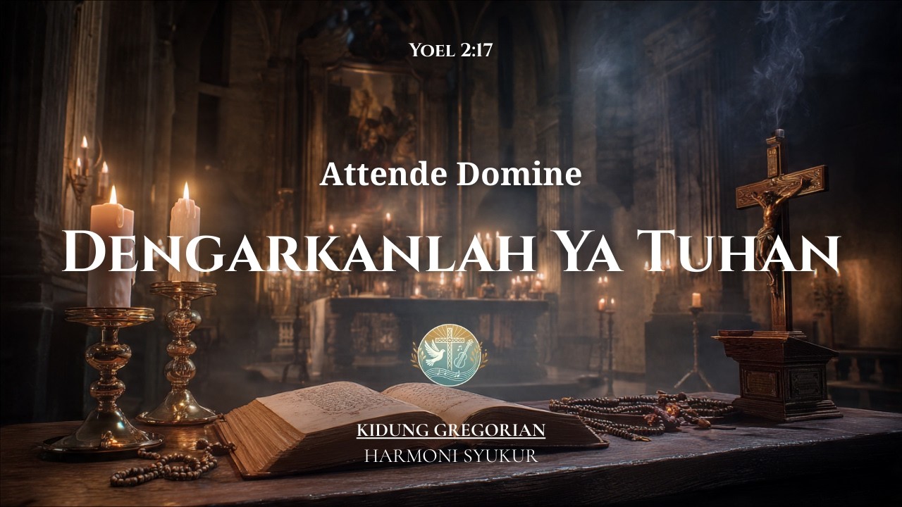 Kidung Gregorian – Attende Domine | Dengarkanlah Ya Tuhan | Doa Tobat Prapaskah