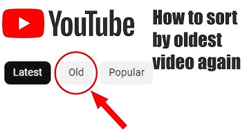 How to sort YouTube videos by oldest again. WORKING 2023