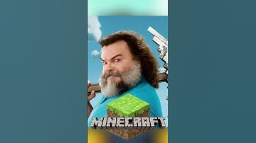 Jack Black as Steve Minecraft Movie #minecraft #video  #steve
