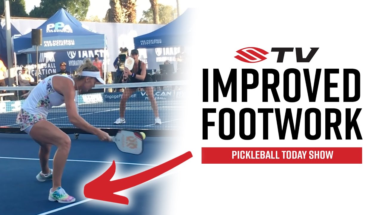 A Better Pickleball Player Using These Simple Footwork Tips From The Pros YouTube