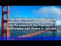 San Francisco-Scott Mckenzie (Lyrics)---R.I.P Scott