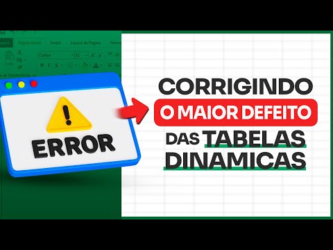 Essa Fórmula corrige o MAIOR DEFEITO das Tabelas Dinâmicas do Excel