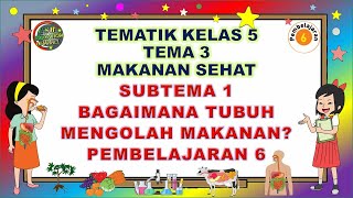 Kelas 5 Tematik : Tema 3 Subtema 1 Pembelajaran 6 (MAKANAN SEHAT)