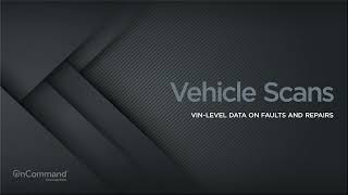 OCC Vehicle Scans Page Overview