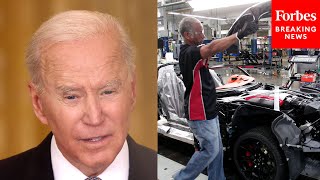 Biden Tries To Explain Complicated Supply Chain Issues, Says Press Hasn't Done A good Job Of It