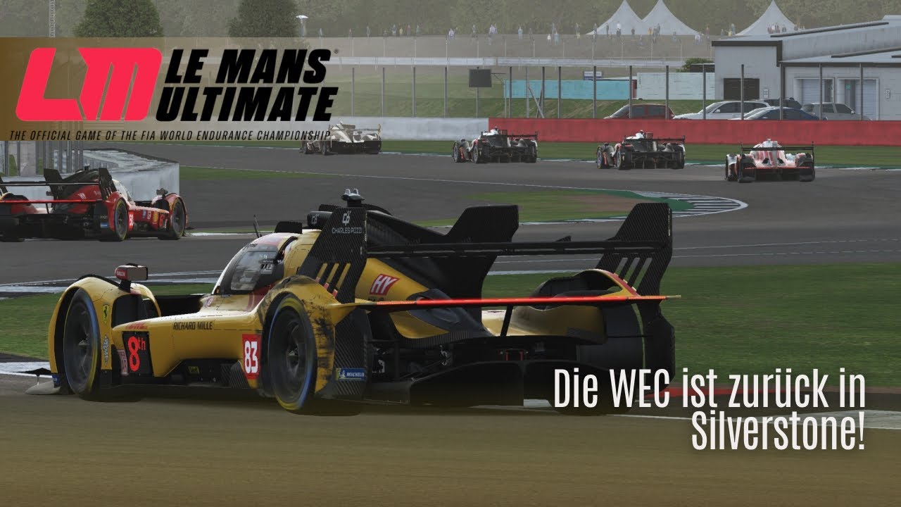 Wenn die WEC wieder in Silverstone fahren würde | Le Mans Ultimate | Ferrari 499P 