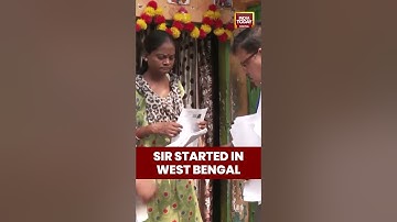 SIR Started In West Bengal | #shorts #sir #electioncommission #eci #secondphase #westbengalnews