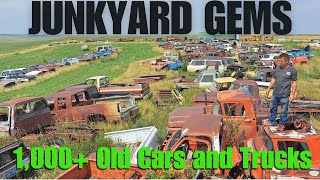 Exploring a MASSIVE Abandoned Ranch Junkyard with Over 1,000 Old Cars and Trucks