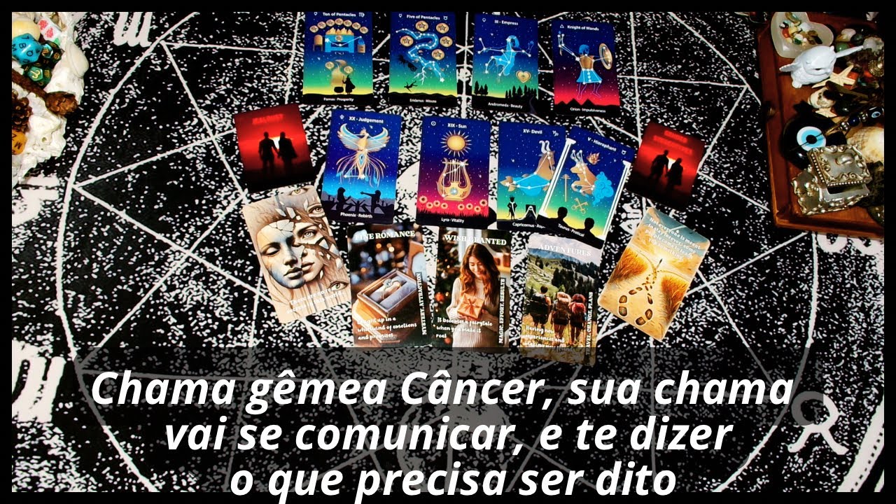 Chama gêmea Câncer, sua chama vai se comunicar, e te dizer o que precisa ser dito