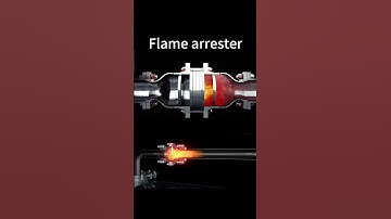 Working principle of flame arrester#flame arrester#valve pipeline
