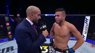 UFC 253: Brandon Royval Octagon Interview