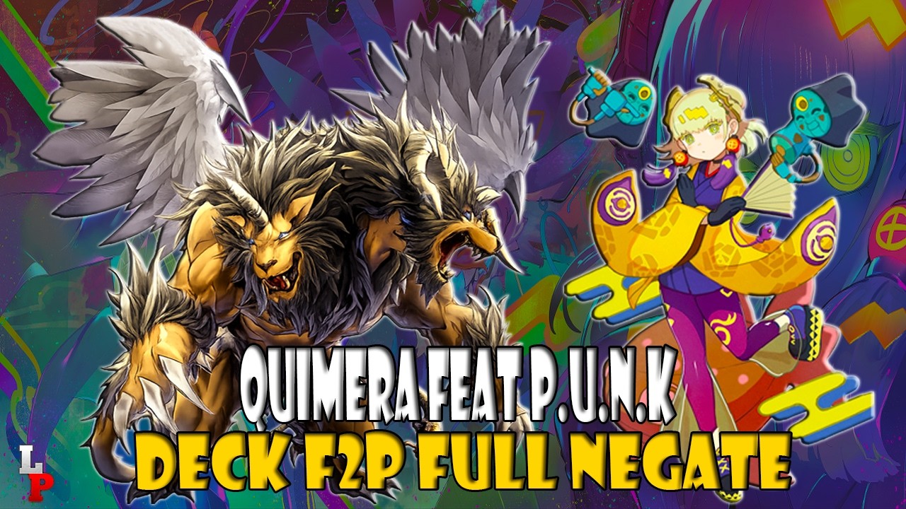 PEGUE DLV MAX: PUNK FEAT QUIMERA TEM O MELHOR TURNO 1 DO JOGO! Yu-Gi-Oh! Duel Links