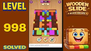 Wooden Slide – Level 998 | Walkthrough