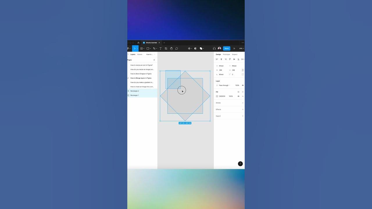 How to merge layers in figma youtube