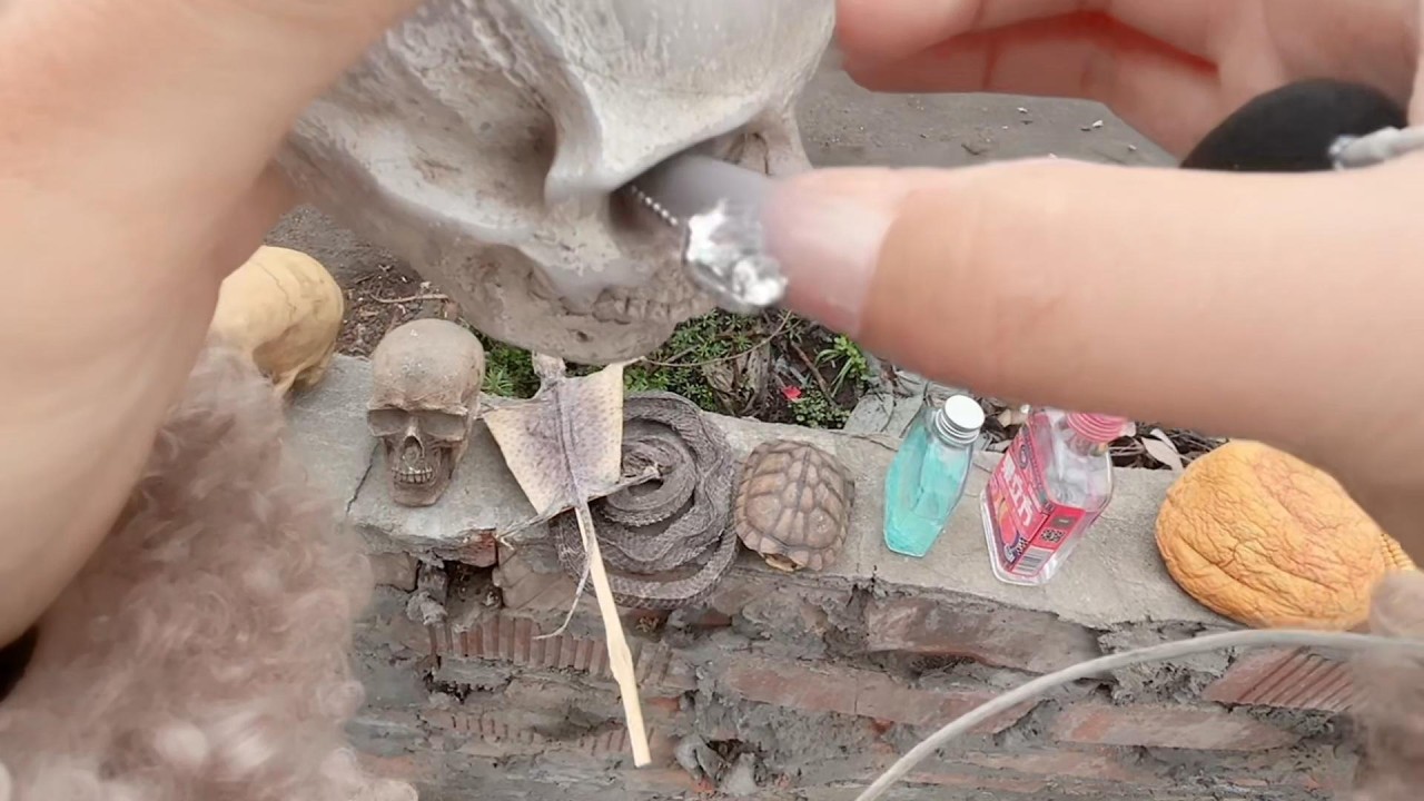 野生妹ASMR 农村女孩的助眠道具，都很特殊