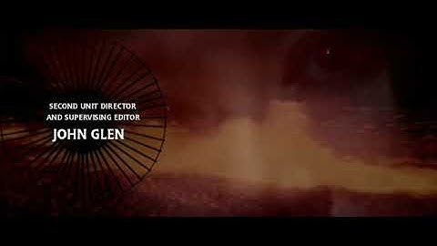 Timothy Dalton - James Bond 007 - In You Only Live Twice Gunbarrel and Title Sequence.