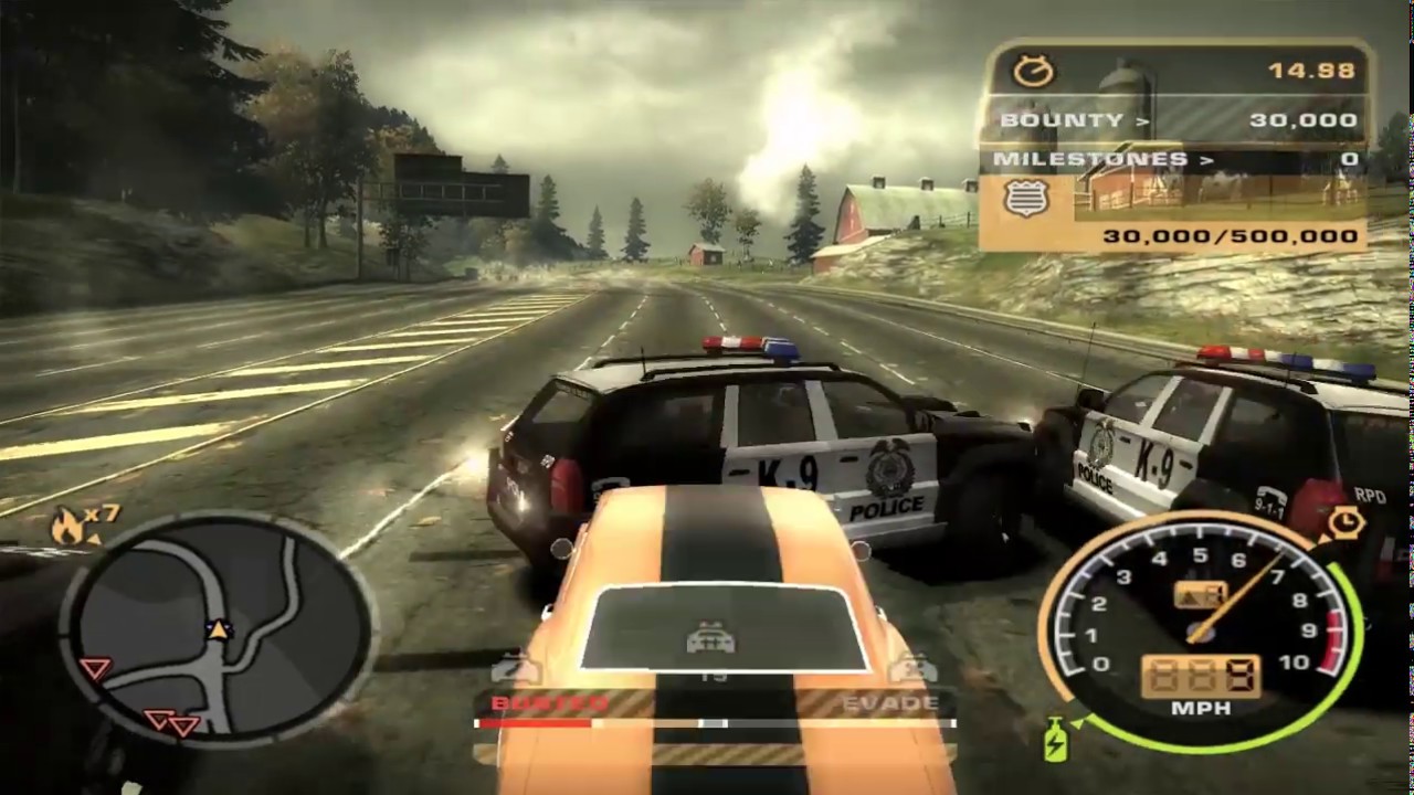 nfs most wanted tranier
