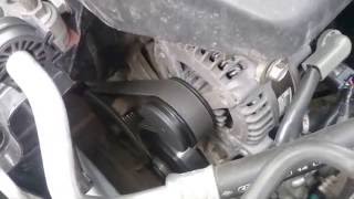 Шум подшипника кондиционера двигатель 2ZR-FE + его свист при старте двигателя