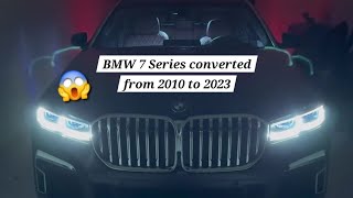 BMW 7 Series converted from 2010 to 2023