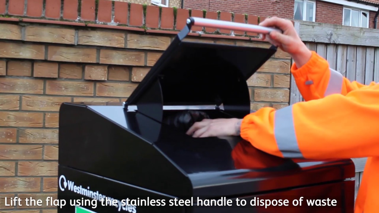 Wybone Food Waste Wheelie Bin Cover Overview