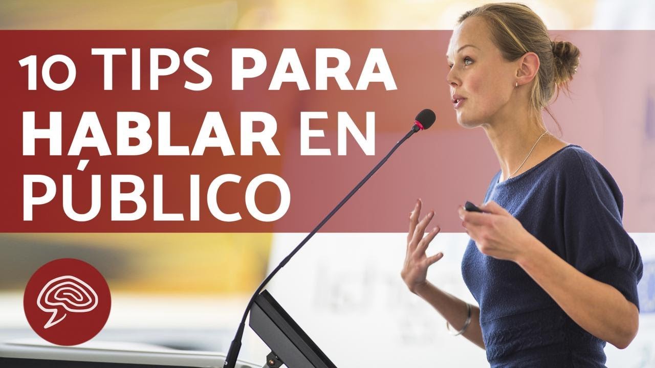 Cómo HABLAR en público 10 TÉCNICAS que TE AYUDARÁN - YouTube