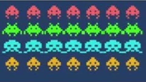 SPACE INVADERS GAME MADE WITH UNITY